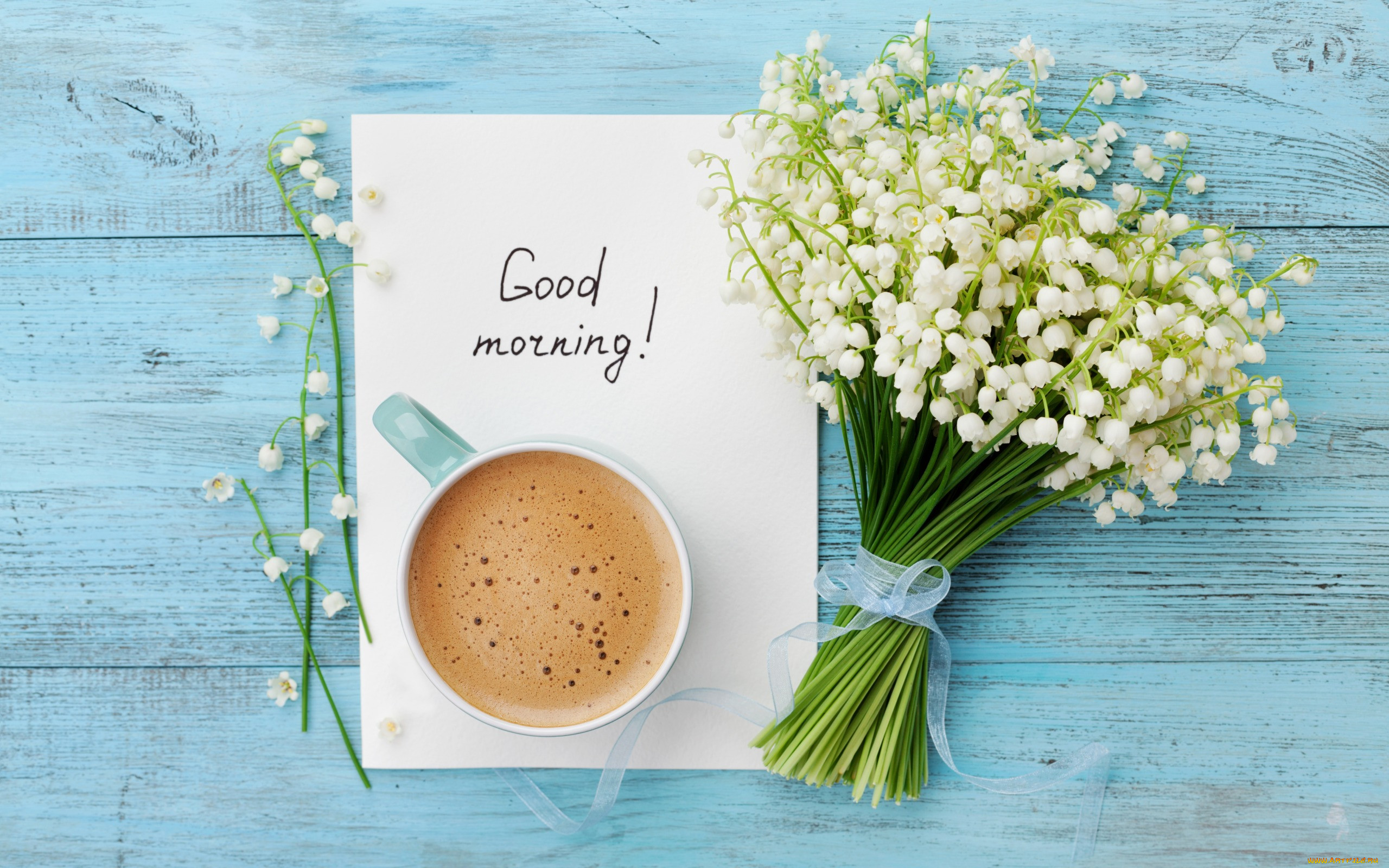 , ,   , , , cp, flowers, , , coffee, lily, wood, good, morning, 